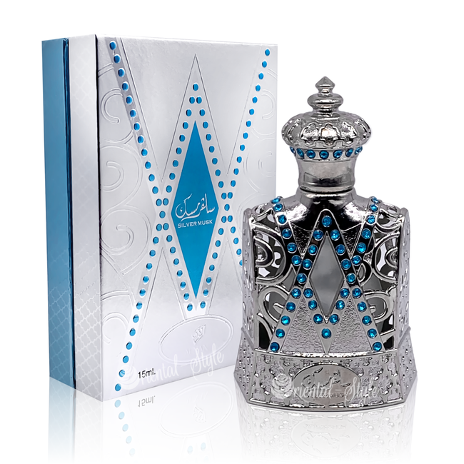 Parfümöl Silver Musk von Afnan 15ml Attar Parfüm