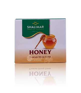 Shalimar Räucherkegel Honig (10 Stück)