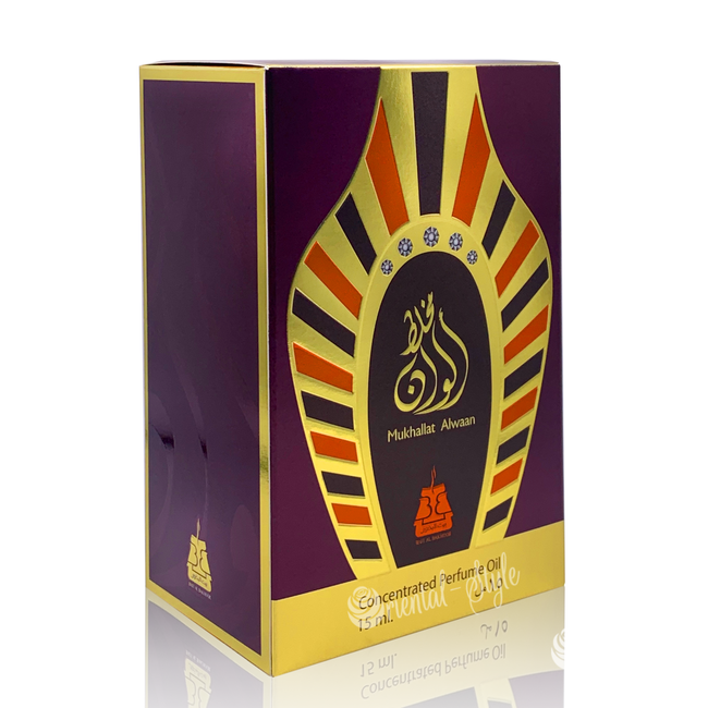 Afnan Mukhallat Alwaan Perfume Oil Attar Free From Alcohol Unisex ...