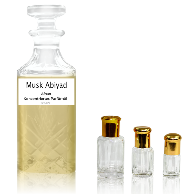 Parfümöl Musk Abiyad von Afnan - Parfüm ohne Alkohol