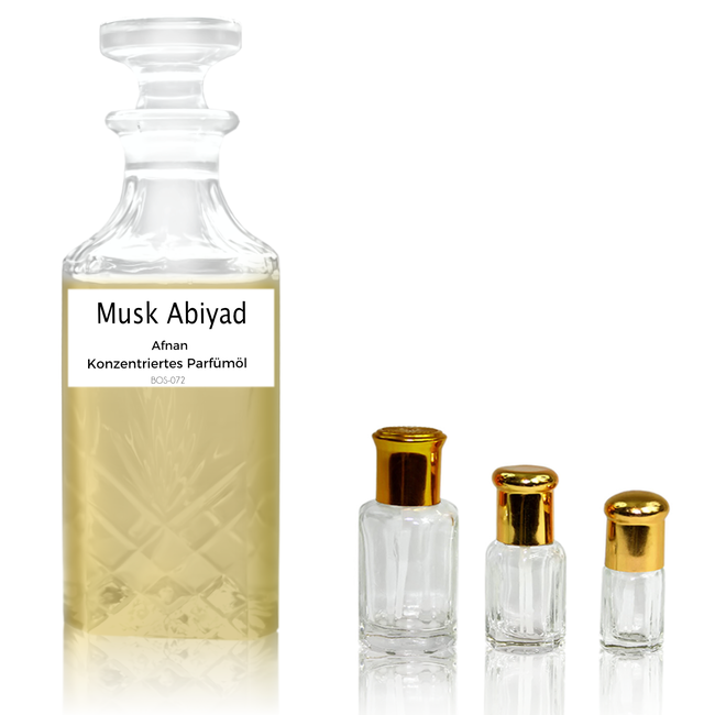 Perfume Oil Musk Abiyad by Afnan - Perfume free from alcohol