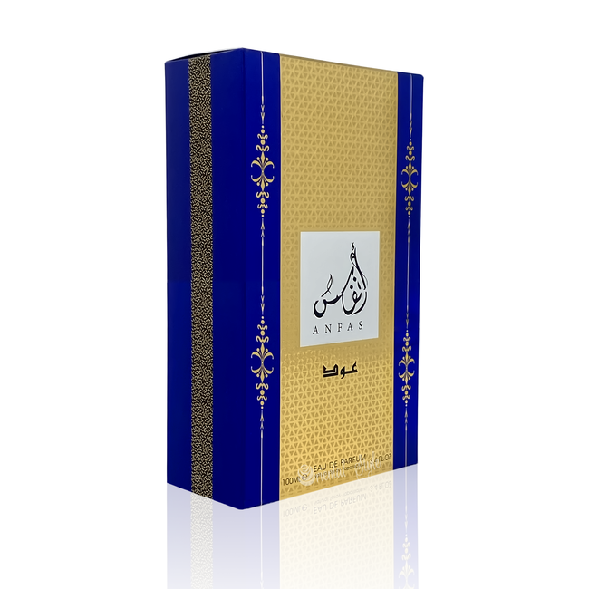 Anfas Oud Lattafa Perfume Eau de Parfum Spray Woody Men - Oriental-Style