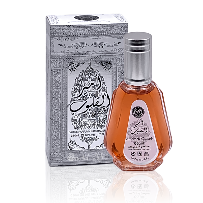 Ameer Al Quloob Perfume Eau de Parfum 50ml Vaporisateur/Spray
