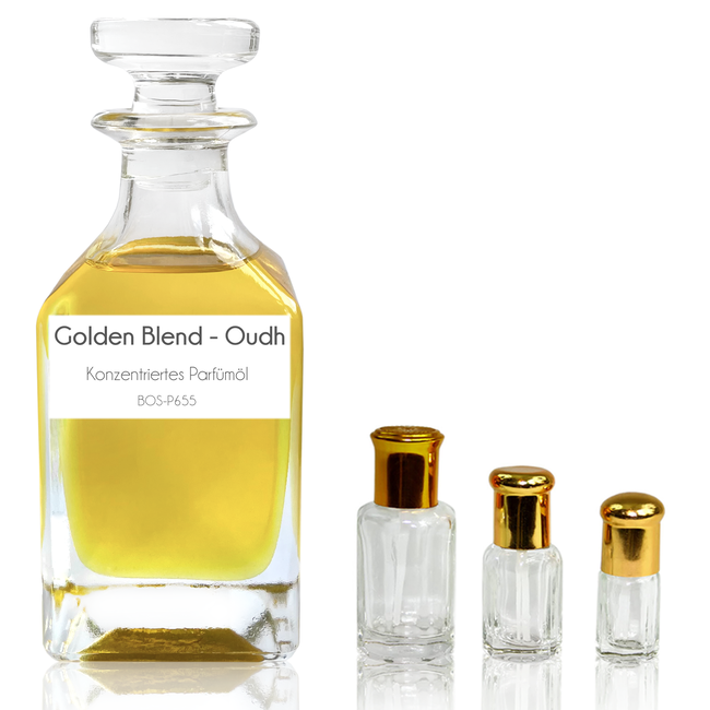 Parfümöl Golden Blend - Oudh - Attar Parfüm ohne Alkohol