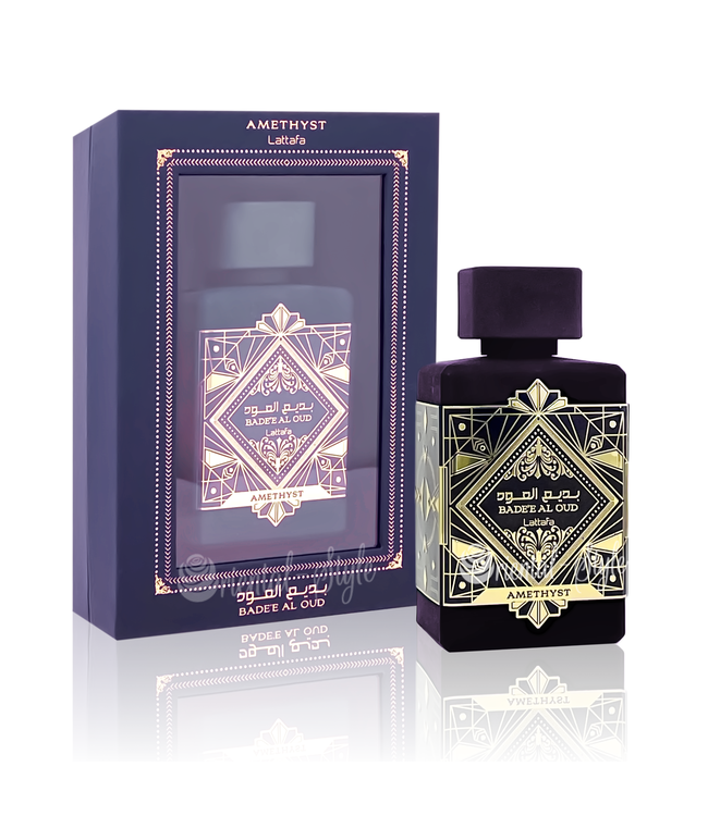 Lattafa Bade'e Al Oud Amethyst Oud For Glory Amethyst Perfume Spray