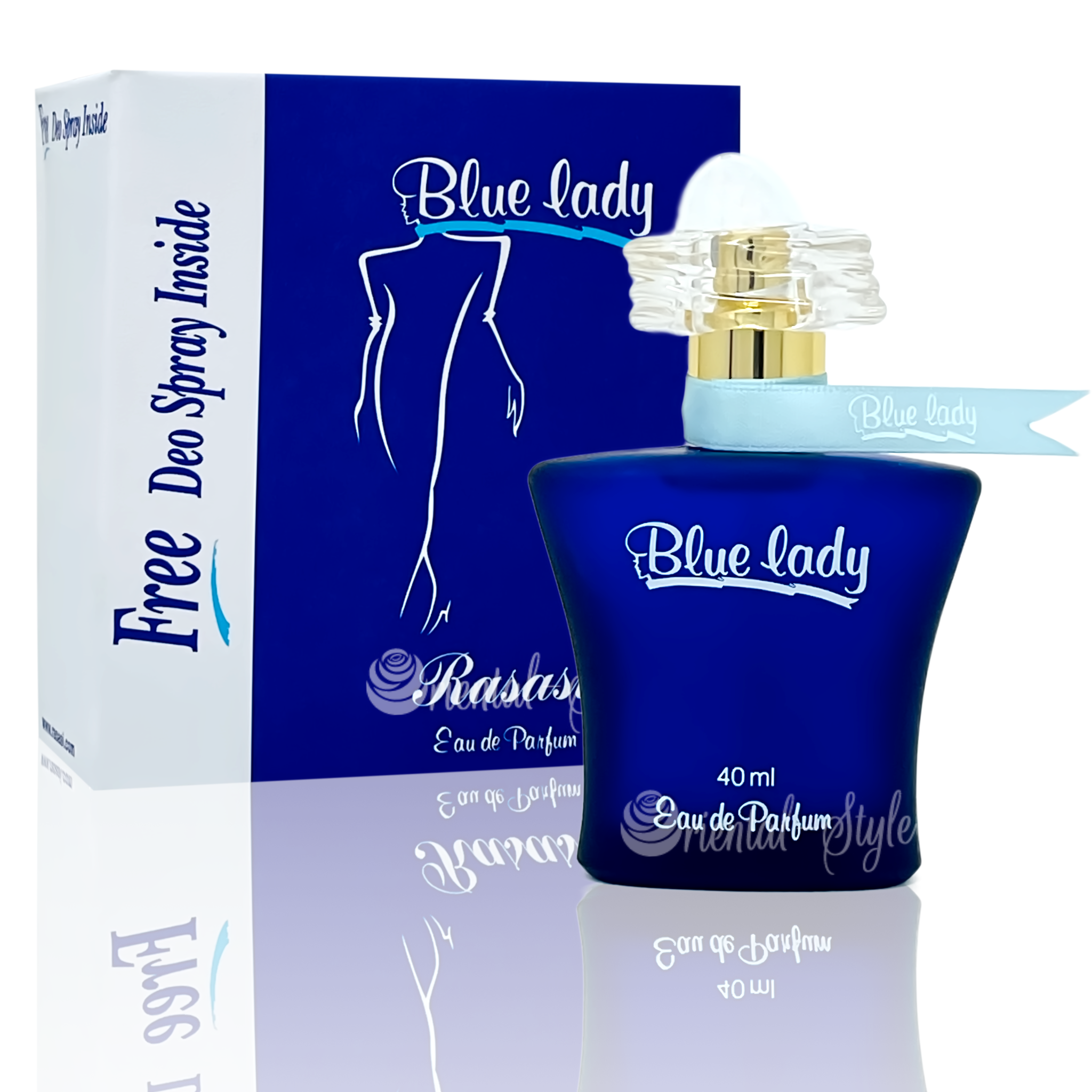Rasasi Blue Lady Perfume Spray Eau De Parfum 40ml Oriental Style