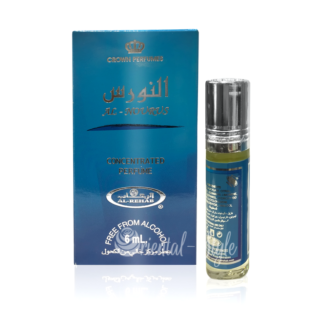 Perfume Oil Al Nourus Men by Al Rehab 6ml - Free From Alcohol