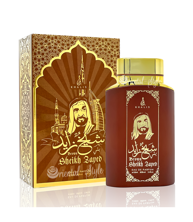 Khalis Parfüm Sheikh Zayed Brown Eau de Parfum 100ml Spray von Khalis
