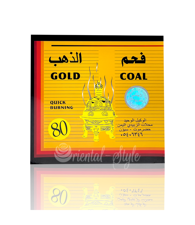 Räucherkohle Schnellzünder-Tabletten zum Räuchern Gold Coal