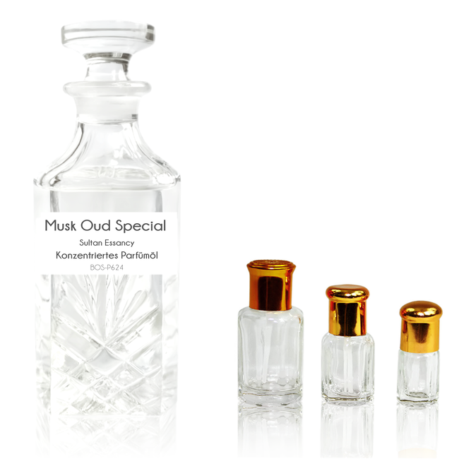 Concentrated perfume oil Musk Oud Special - Perfume free from alcohol