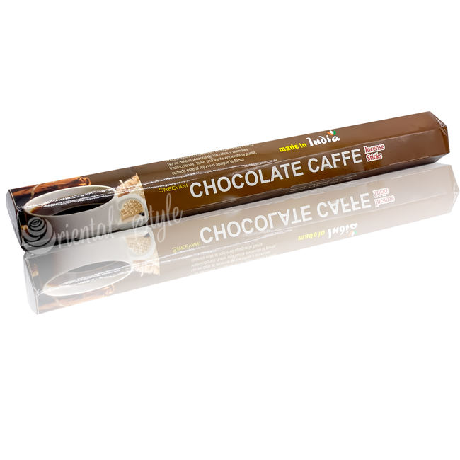 Räucherstäbchen Chocolate Caffe mit Schokoladenkaffeeduft (20g)