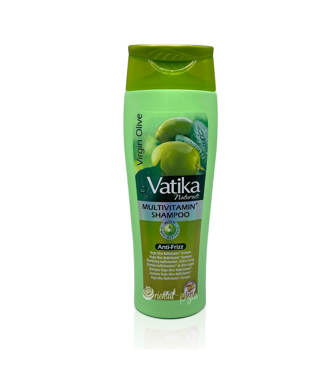 Vatika Dabur Naturals Shampoo - Olivenshampoo für normales Haar (400ml)