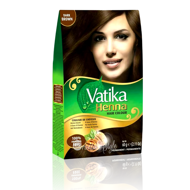 Dabur Henna Hair Colour - Dark Brown 60g