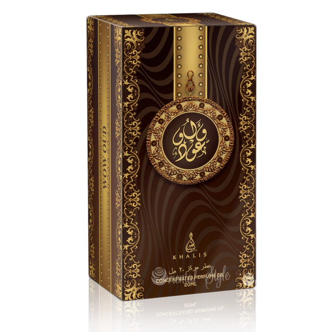 Khalis Wow Oud Parfümöl Parfüm Attar ohne Alkohol 20ml OrientalStyle