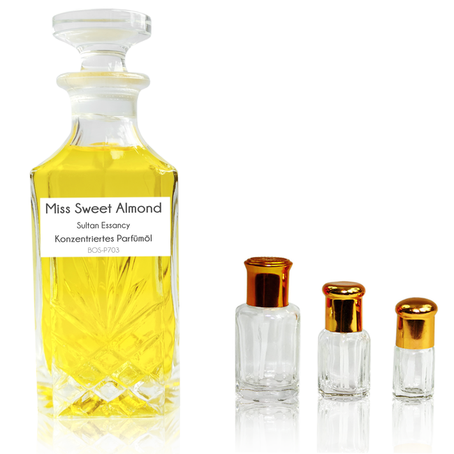 Konzentriertes Parfümöl Miss Sweet Almond Parfüm ohne Alkohol