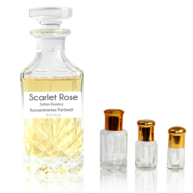 Concentrated perfume oil Scarlet Rose - Perfume free from alcohol