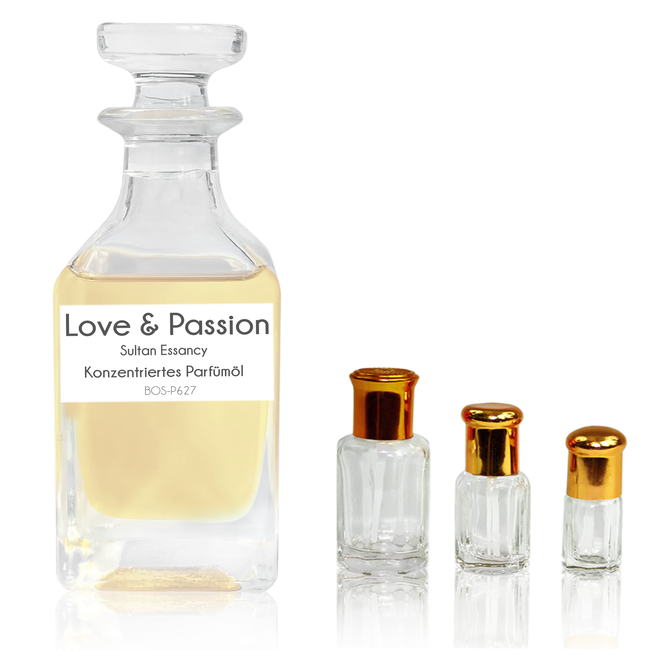 Konzentriertes Parfümöl  Love & Passion Parfüm ohne Alkohol