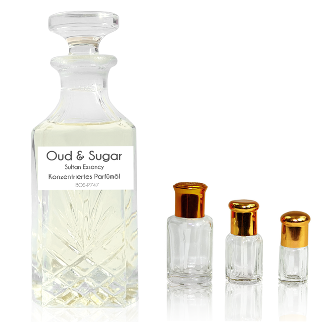 Perfume oil Oud & Sugar by Sultan Essancy- Perfume free from alcohol