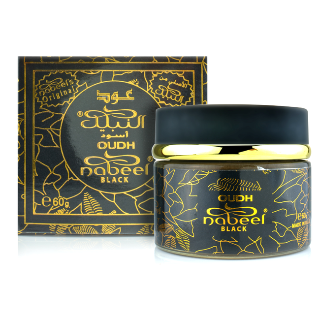 Bakhoor Oudh Nabeel Black Räucherwerk 60g