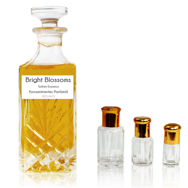 Perfume Oil Bright Blossoms by Sultan Essancy- Perfume free from alcohol