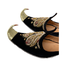 Indian Beak Shoes - Oriental Khussa In Black