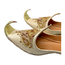 Orientalische Schnabelschuhe - Khussa Schuhe in Gold
