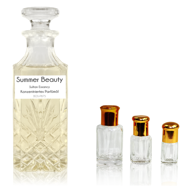 Perfume oil Summer Beauty - Perfume free from alcohol