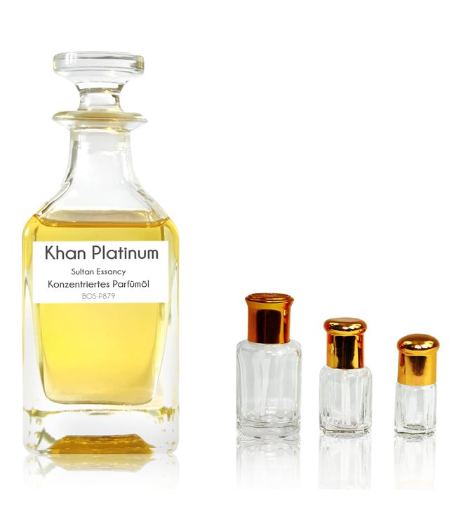 Sultan Essancy Parfümöl Khan Platinum - Parfüm ohne Alkohol