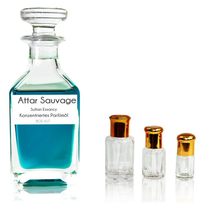 Parfümöl Attar Sauvage - Parfüm ohne Alkohol