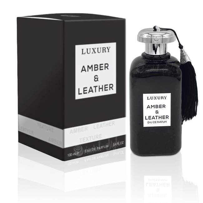 Perfume Amber & Leather Luxury Eau de Parfum Spray 100ml