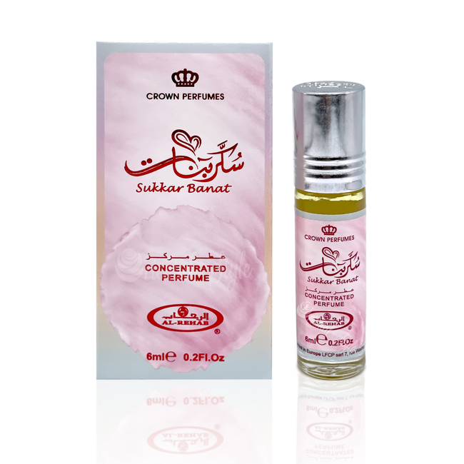 Concentrated perfume oil Sukkar Banat 6ml