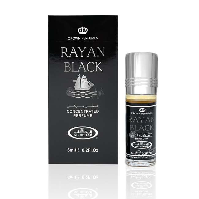 Perfume Oil Rayan Black by Al Rehab - Free From Alcohol