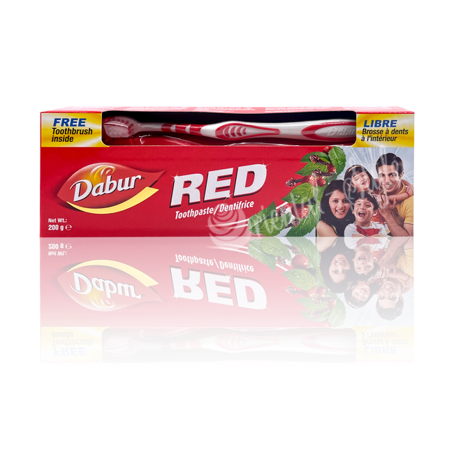 Red Toothpaste