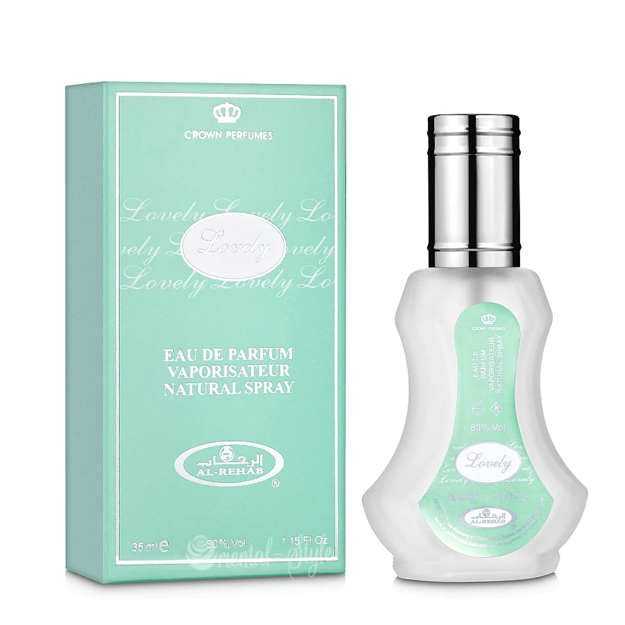 Lovely Al Rehab Eau de Parfum Vaporisateur Spray - Oriental-Style
