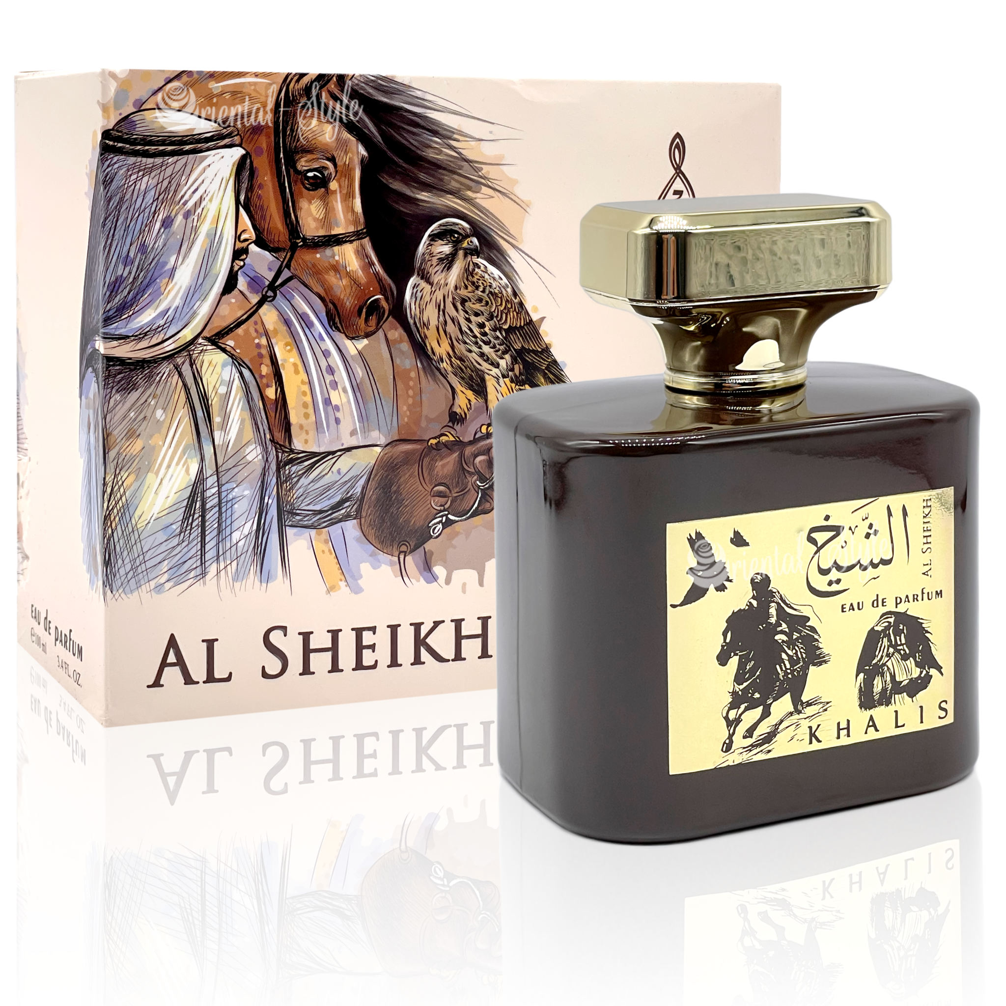 Khalis Al Sheikh Perfume Eau de Parfum Spray - Oriental-Style