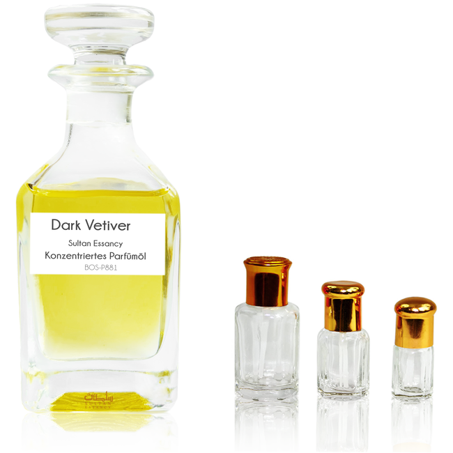 Parfümöl Dark Vetiver - Parfüm ohne Alkohol