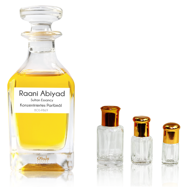 Concentrated perfume oil Raani Abiyad - Perfume free from alcohol