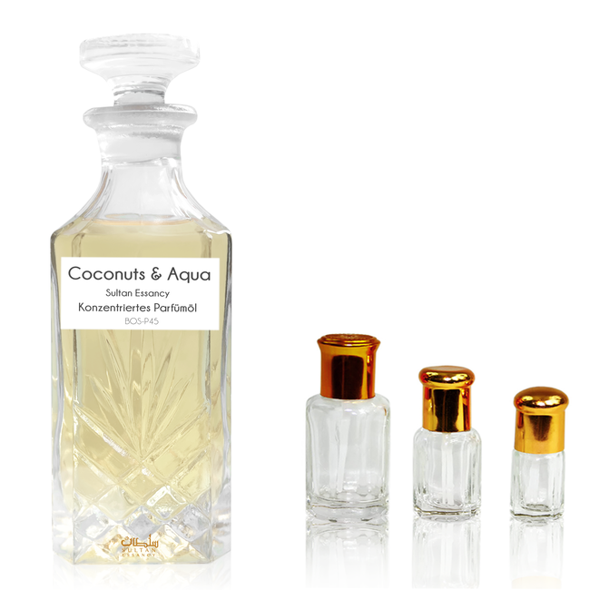 Perfume Oil Coconuts & Aqua - Perfume free from alcohol