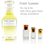 Concentrated perfume oil Fresh Summer - Perfume free from alcohol