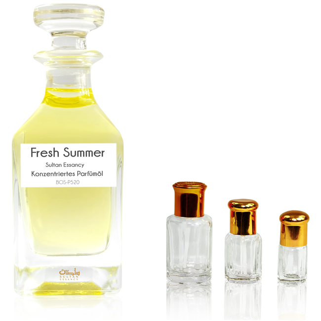 Concentrated perfume oil Fresh Summer - Perfume free from alcohol