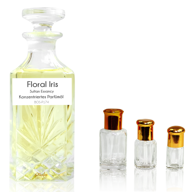 Concentrated perfume oil Floral Iris - Perfume free from alcohol