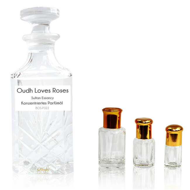 Concentrated Perfume Oil Oudh Loves Roses