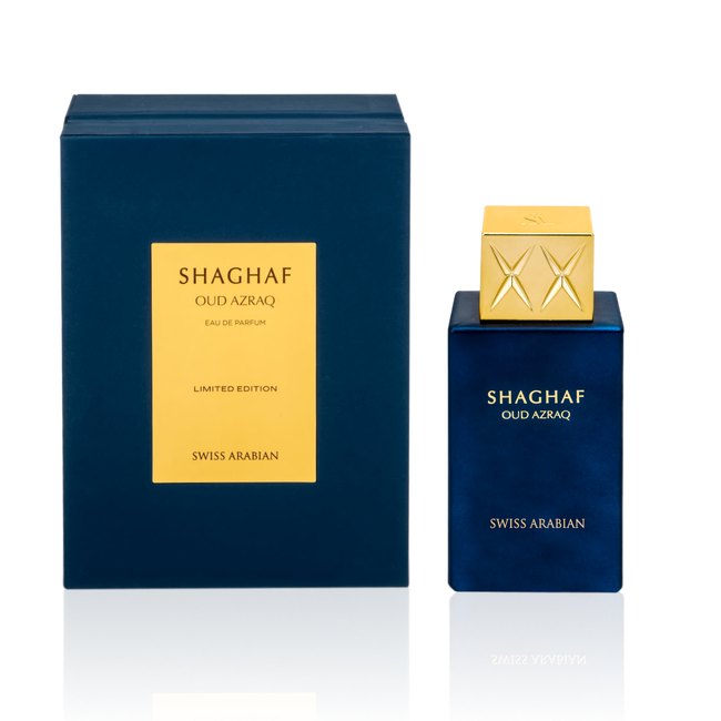 Shaghaf Oud Azraq Eau de Parfum 75ml by Swiss Arabian Perfume Spray