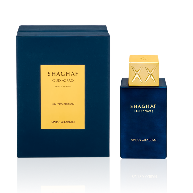 Shaghaf Oud Azraq Eau de Parfum 75ml Swiss Arabian Spray