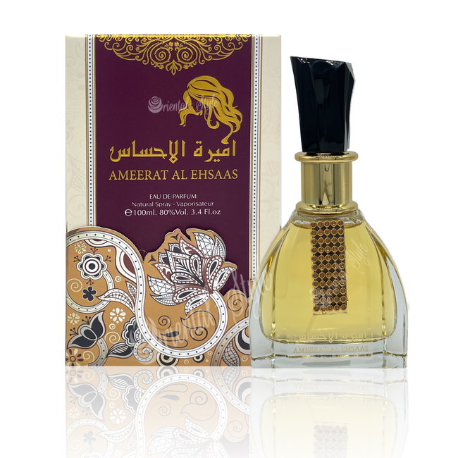 Ameerat Al Ehsaas Eau de Parfum 100ml by Al Rehab Vaporisateur/Spray