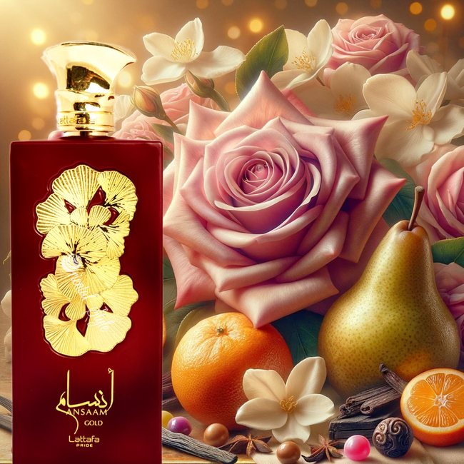 Ansaam Gold Lattafa Perfume Eau de Parfum Spray - Oriental-Style