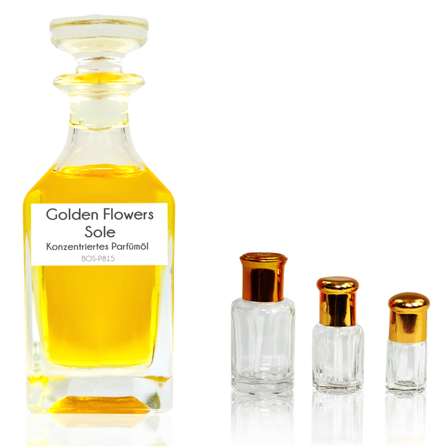 Concentrated perfume oil Golden Flowers Sole - Perfume free from alcohol