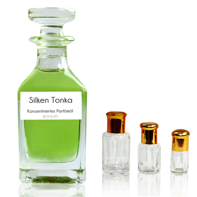 Concentrated perfume oil Silken Tonka - Perfume free from alcohol