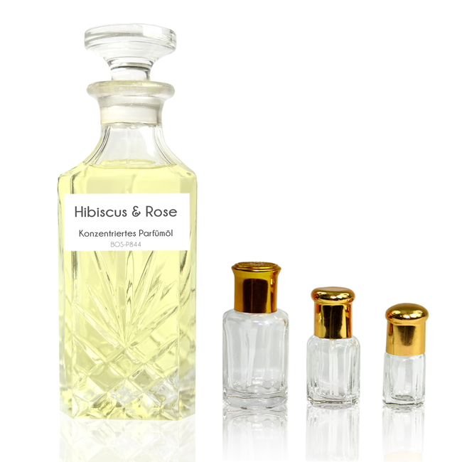 Concentrated Perfume Oil Hibiscus & Rose