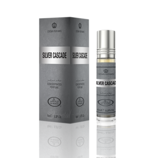 Concentrated perfume Oil Silver Cascade Al Rehab 6ml